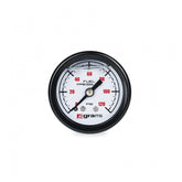 Grams Performance Universal 0-120 PSI Fuel Pressure Gauge - White Face